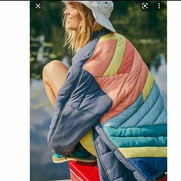 Free People Midnight Moon Bomber - Picture 7 of 7